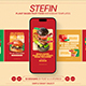 Plant Based Fast Food Instagram Templates - GraphicRiver Item for Sale